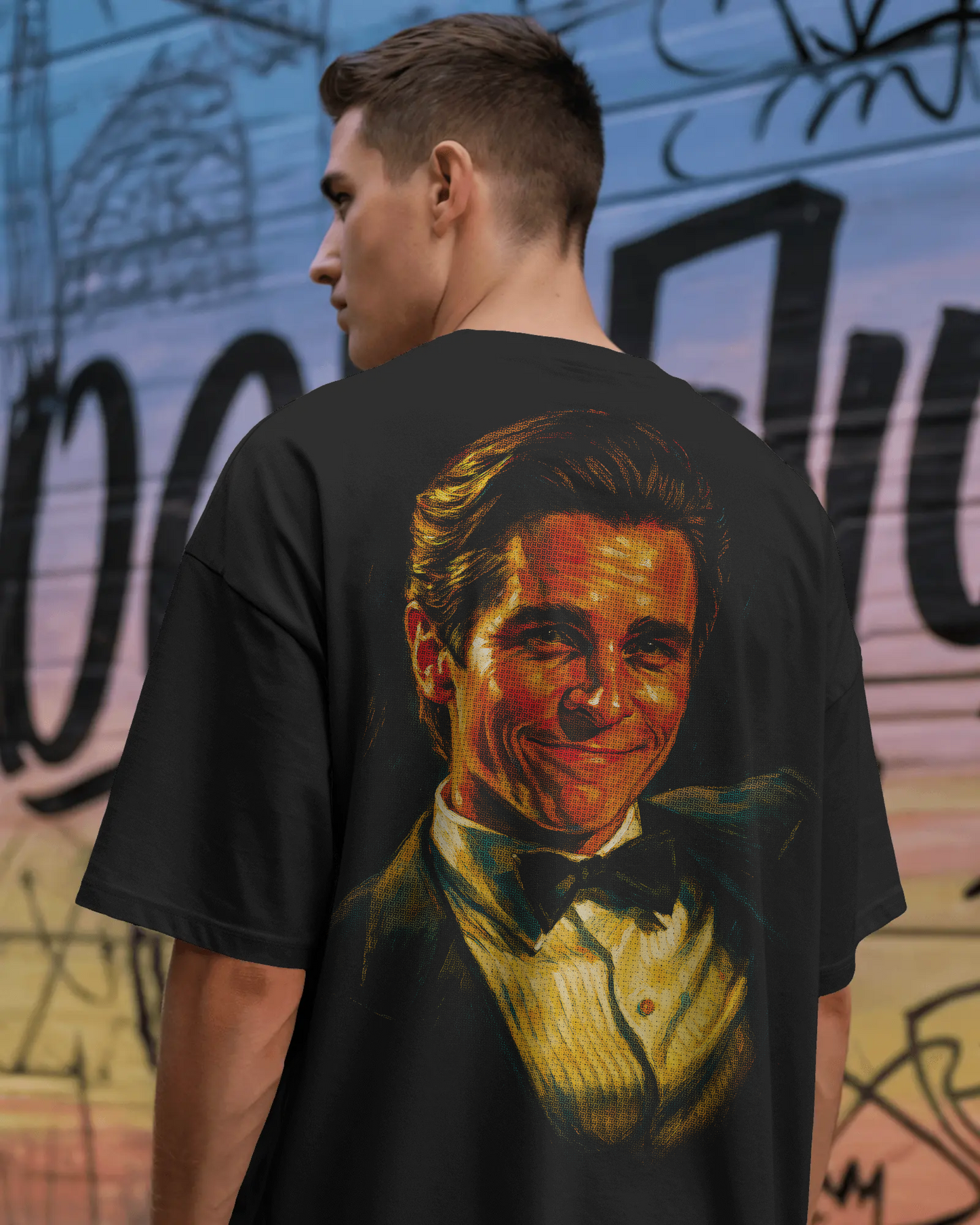 Remera Bruce Wayne Oversize