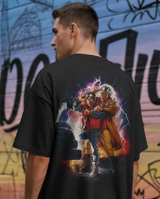 Remera Volver al Volver al futuro Oversize