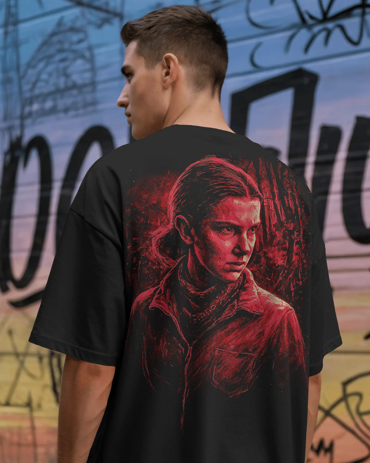 Remera Stranger things 011 Oversize