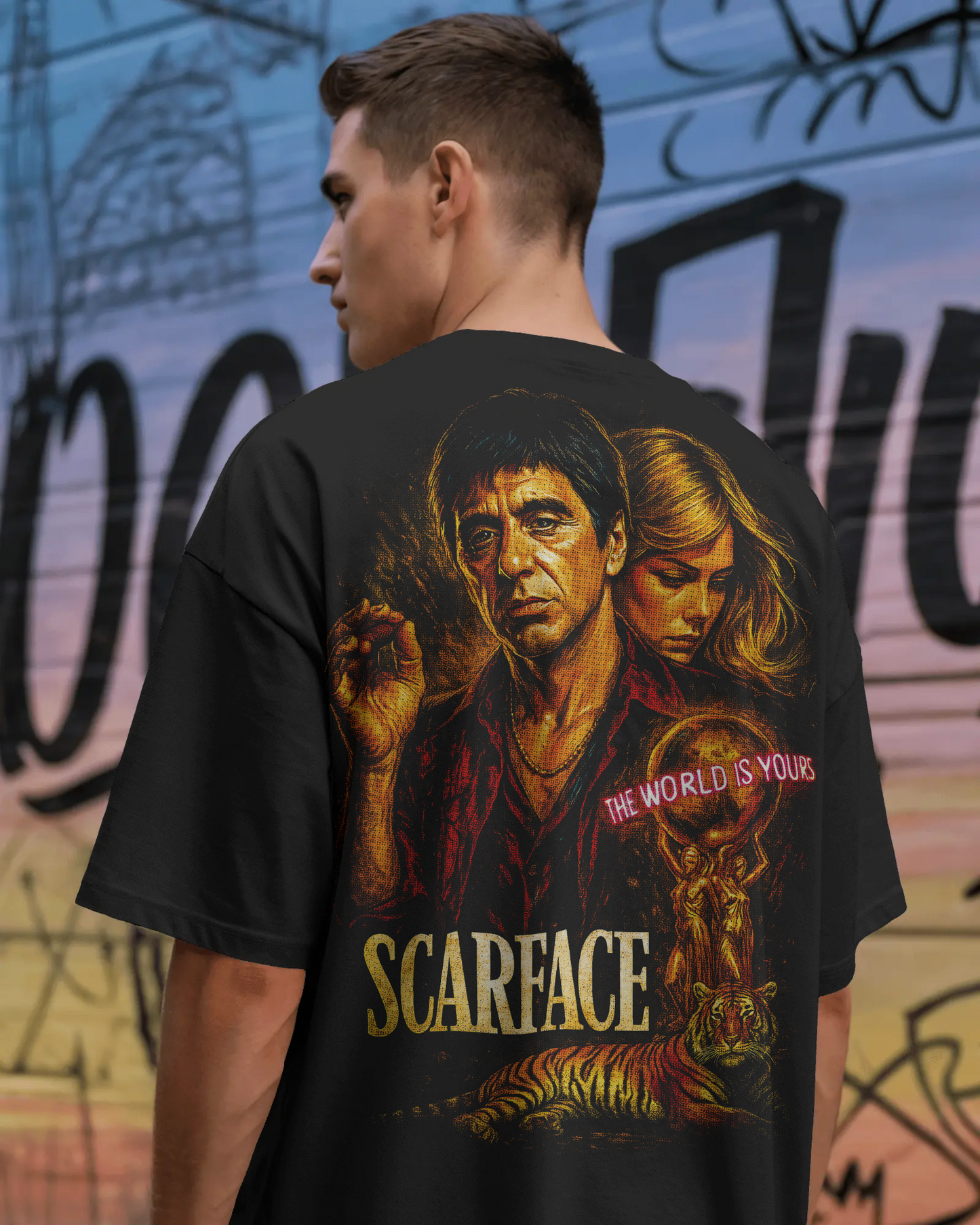 Remera SCARFACE Oversize