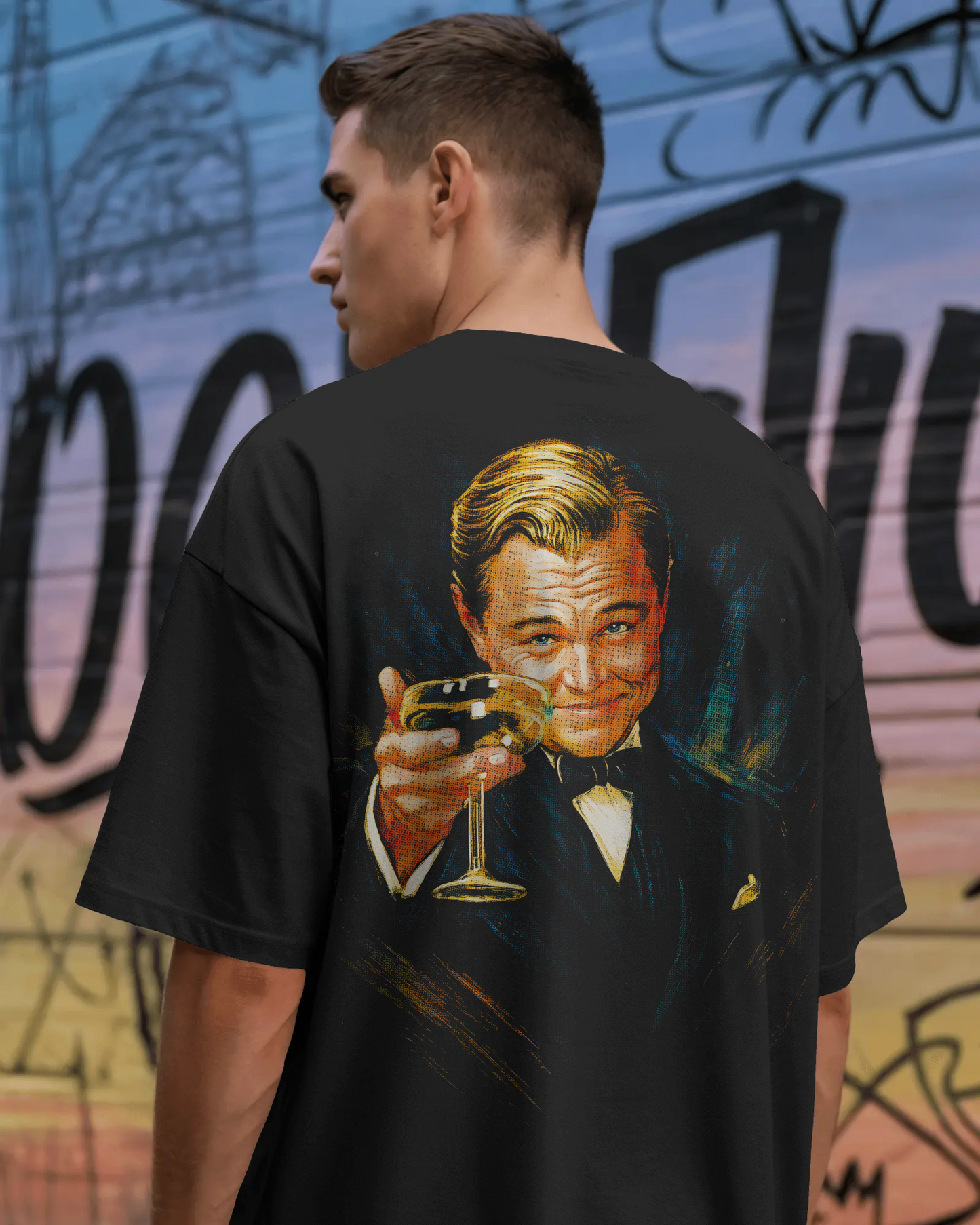 Remera Leonardo DiCaprio Oversize