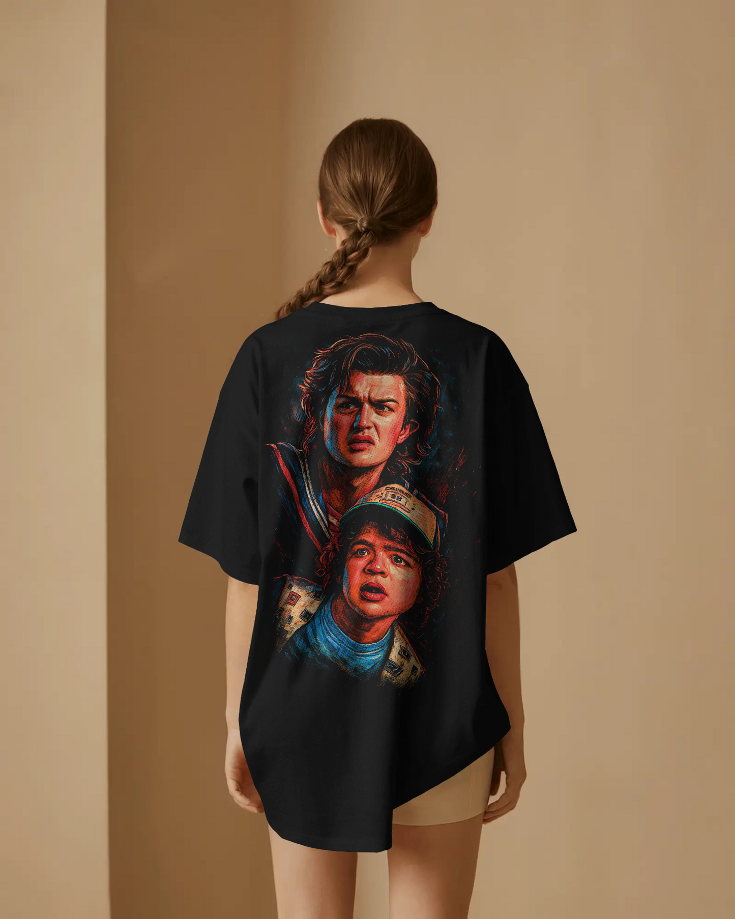 remera stranger things steve harrington y dustin henderson