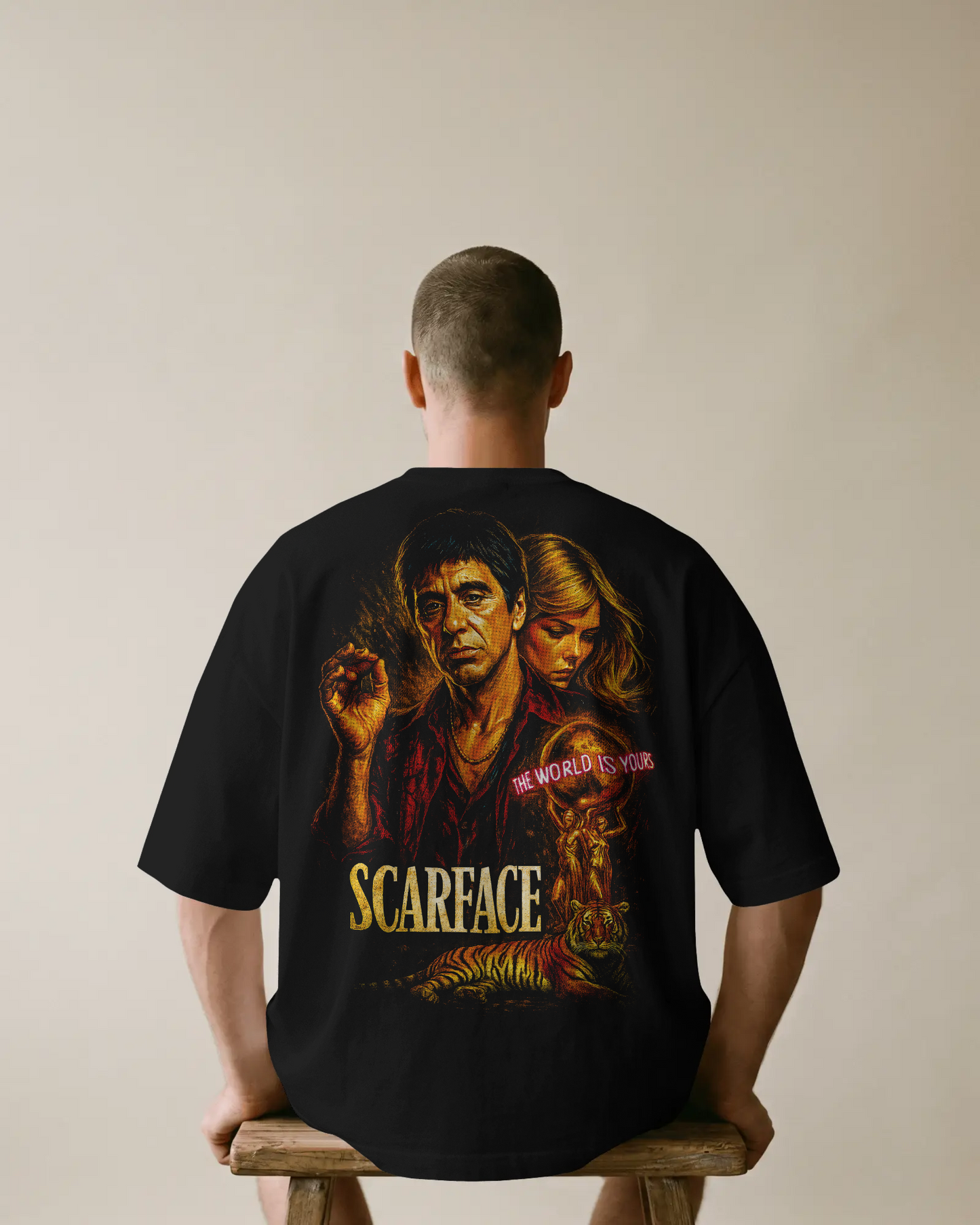Remera SCARFACE Oversize